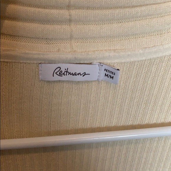 **cream  detailed Cardigan - Picture 3 of 3